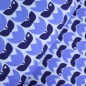 Preview: Jersey | byGraziela | Tulpen blau in blau